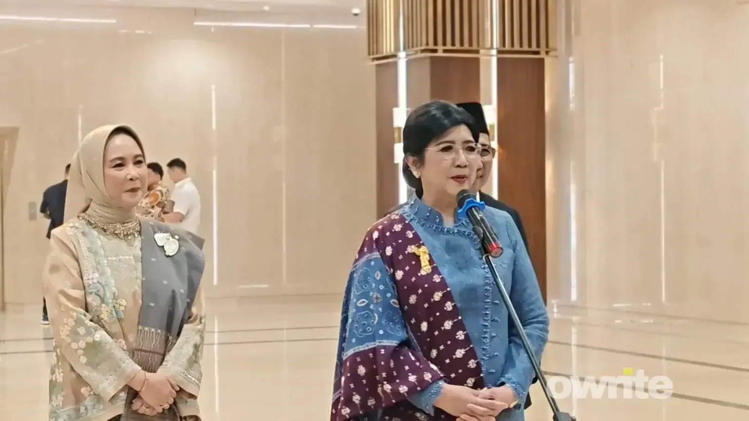 Gubernur Bank Indonesia Destry Damayanti usai pelantikan di Jakarta, 2 September 2026.