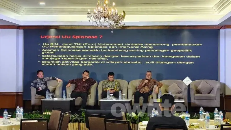 Diskusi publik yang dorong agar RUU Keamanan dan Ketahanan Siber (RUU KKS) segera dirampungkan.