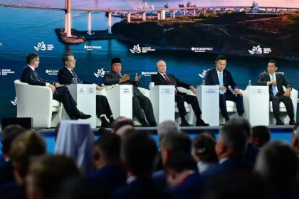 Presiden RI Prabowo Subianto menghadiri Eastern Economic Forum (EEF) ke-11 di Vladivostok, Federasi Rusia, Kamis, 3 September 2026.