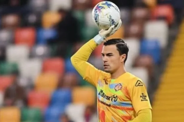 Penjaga gawang Timnas Indonesia Emil Audero.