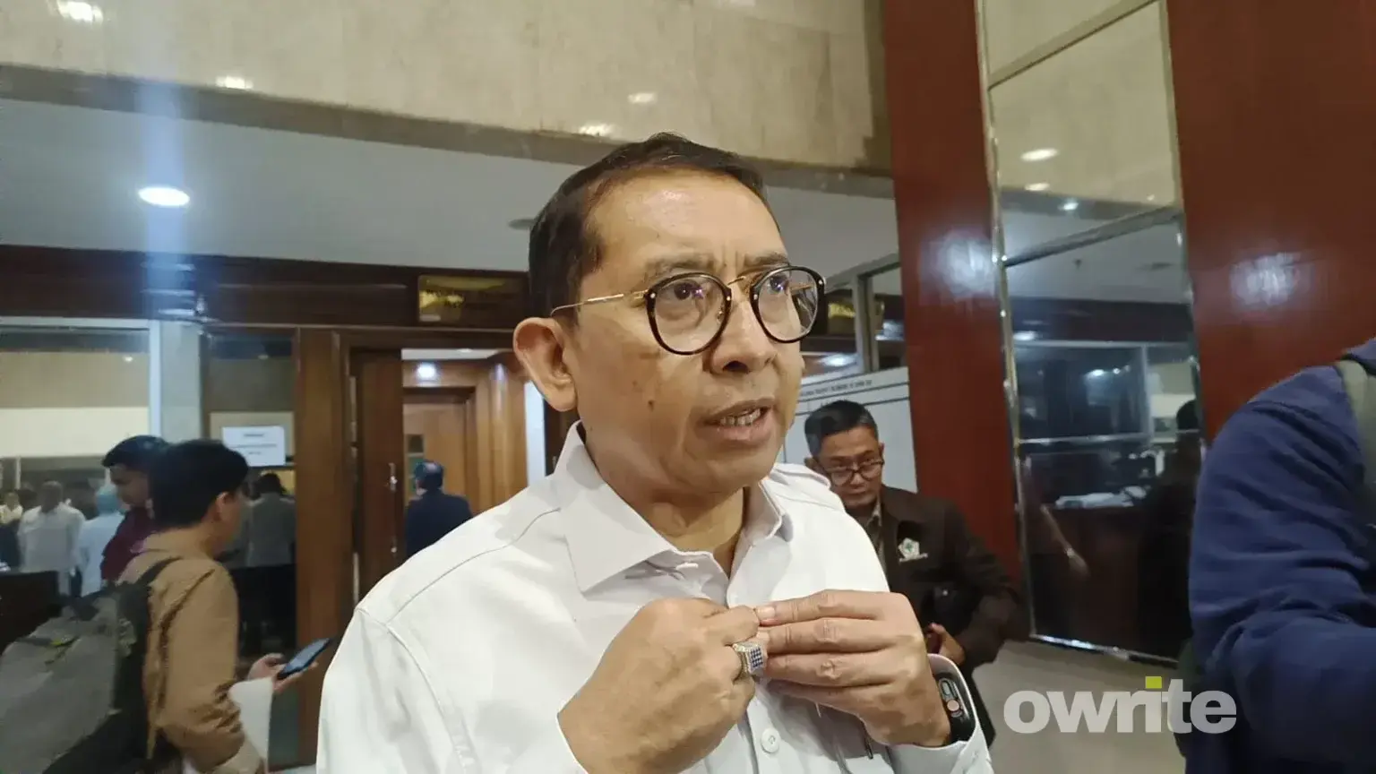Menteri Kebudayaan Fadli Zon usai rapat kerja di DPR, 2 September 2026.