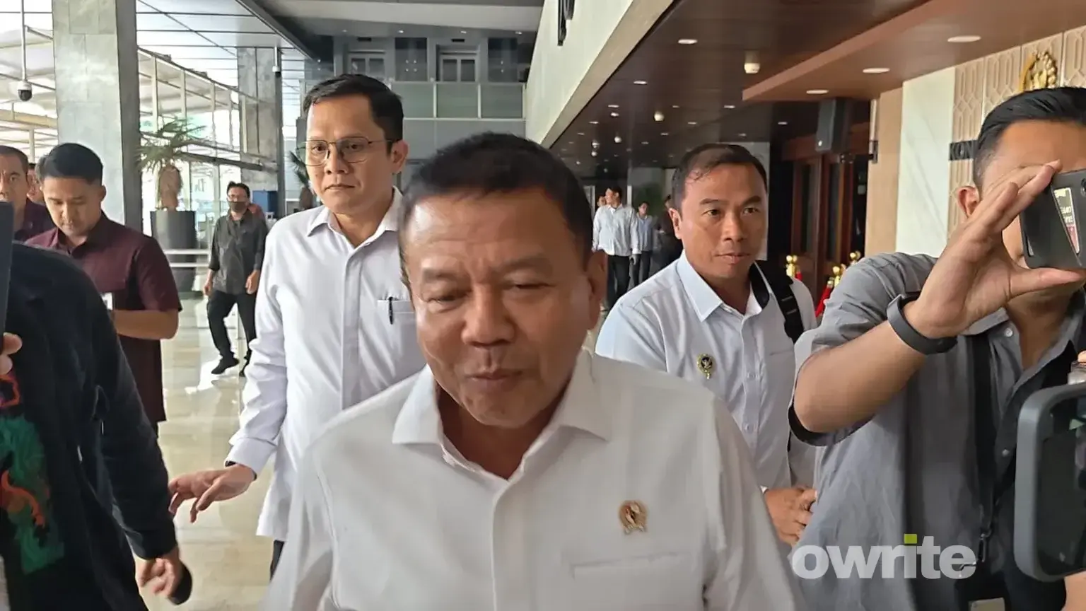 Kepala BIN Muhammad Herindra di Gedung Nusantara DPR, 2 September 2026.
