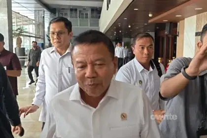 Kepala BIN Muhammad Herindra di Gedung Nusantara DPR, 2 September 2026.