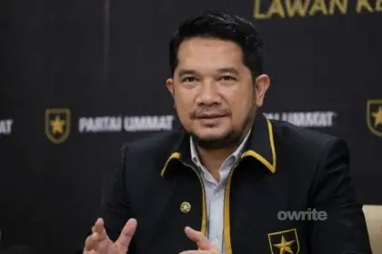 Mantan Ketua Umum Partai Ummat Ridho Rahmadi.