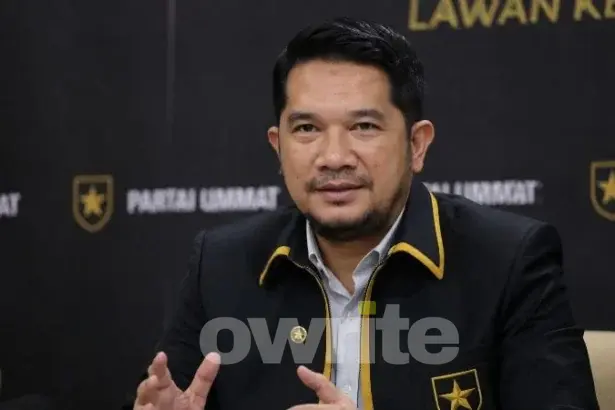 Mantan Ketua Umum Partai Ummat Ridho Rahmadi.