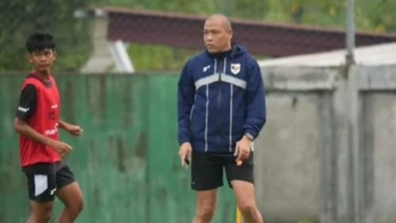 Pelatih Timnas U-20 Nova Arianto.