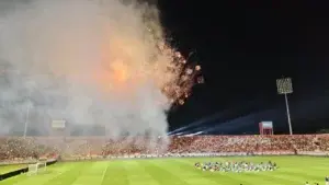 Opening Ceremony BRI Super League 2026/2027 berlangsung semarak di Stadion Kapten I Wayan Dipta, Gianyar, Bali, Jumat 4, September 2026.
