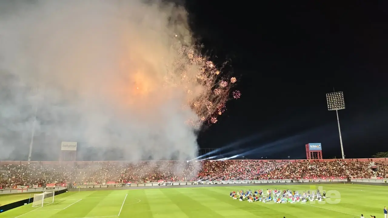 Opening Ceremony BRI Super League 2026/2027 berlangsung semarak di Stadion Kapten I Wayan Dipta, Gianyar, Bali, Jumat 4, September 2026.