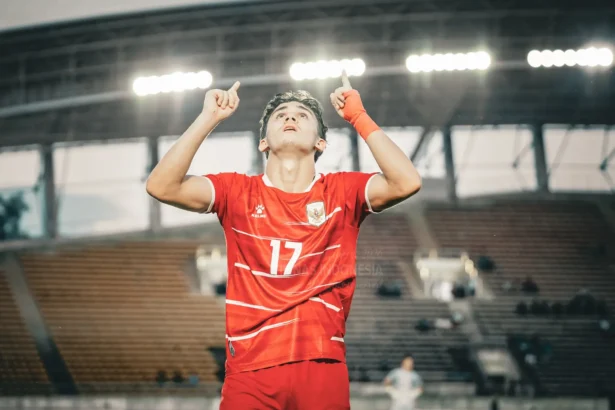 Pemain Timnas Indonesia U-20 Amar Brkic. 6 September 2026.