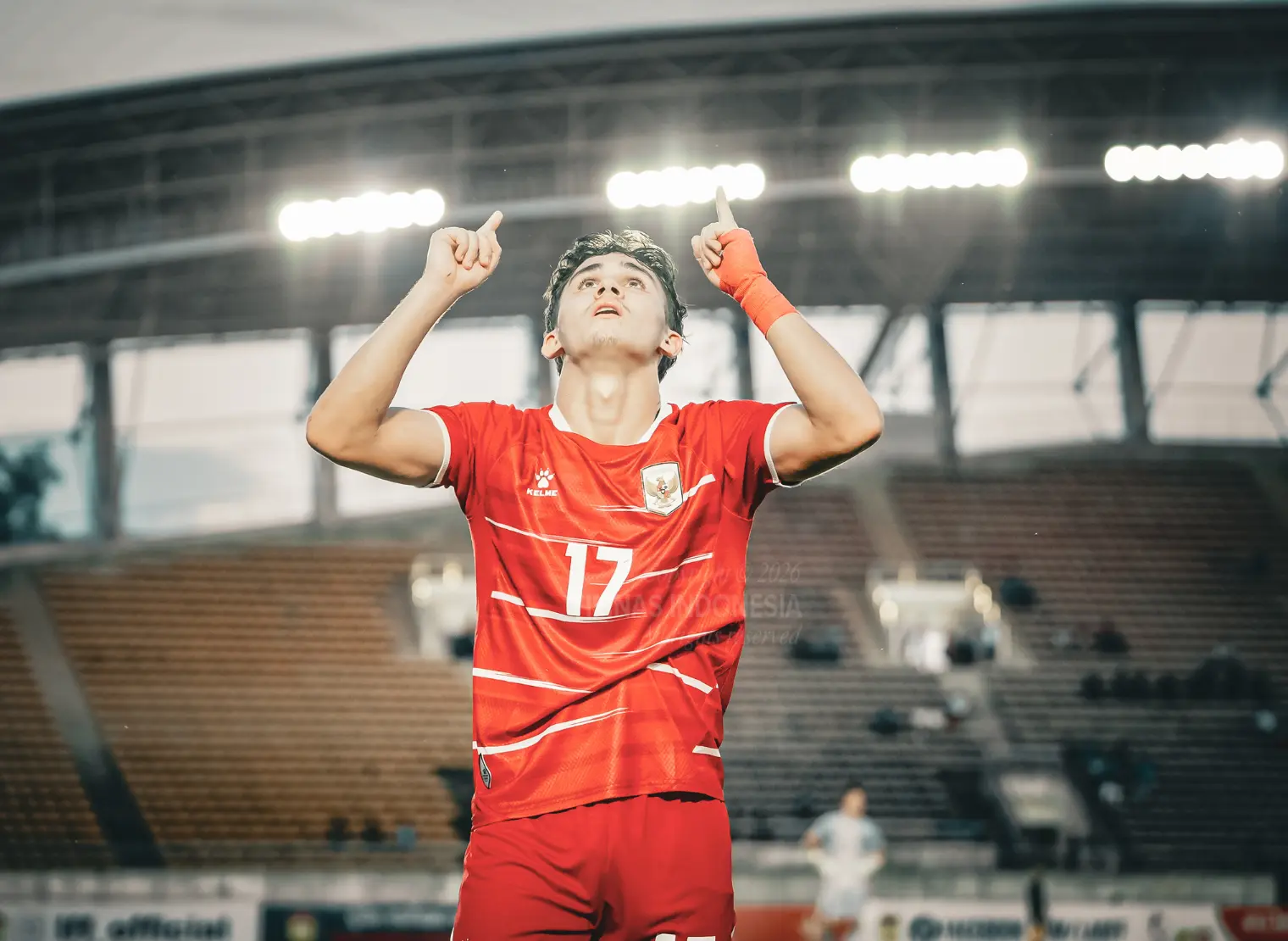 Pemain Timnas Indonesia U-20 Amar Brkic. 6 September 2026.