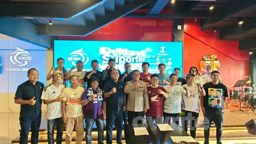 I.League menggelar diskusi bertajuk “Deklarasi Suporter Away” bersama perwakilan 18 kelompok suporter klub peserta Super League 2026/2027, 4 September 2026, di Gianyar, Bali.