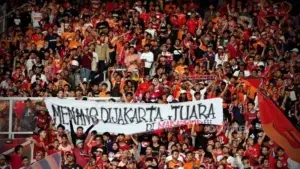 Pendukung fanatik Persija, The Jakmania.