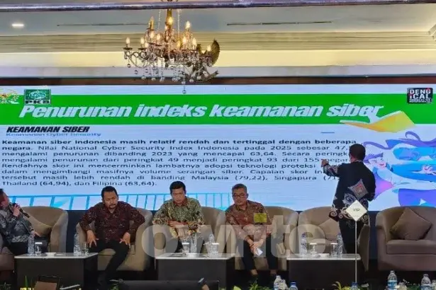 Diskusi publik yang dorong agar RUU Keamanan dan Ketahanan Siber (RUU KKS) segera dirampungkan. (Owrite/Rika Pangesti).