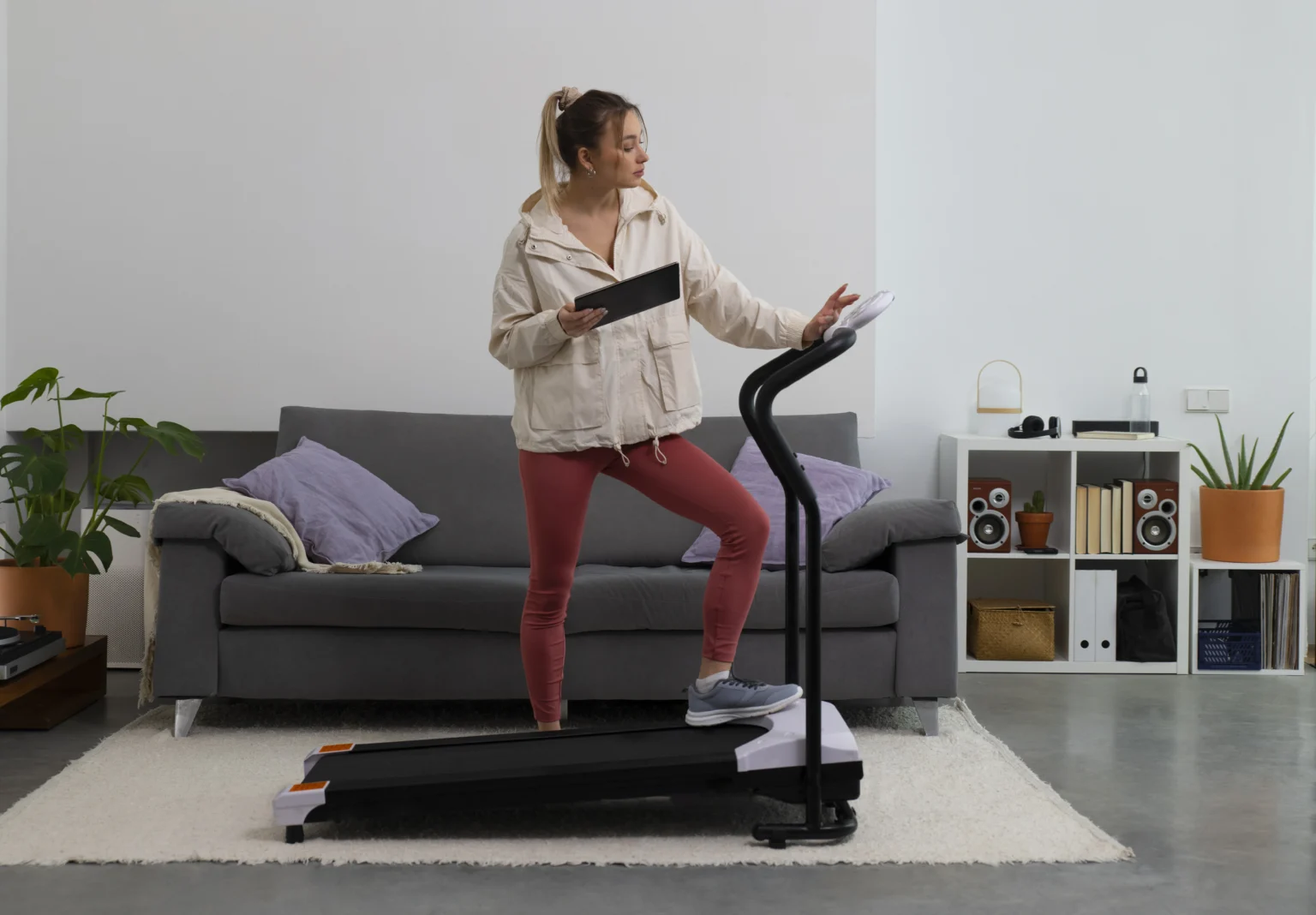 Ilustrasi walking pad